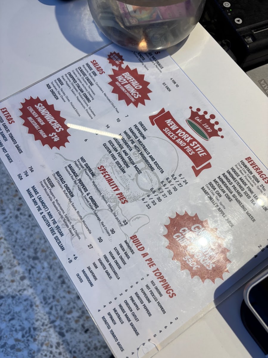 Menu Danny Boy's Famous Original Pizza-9